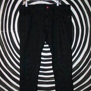 SS09 Louis Vuitton × Stephen Sprouse re-issue curved cut denim